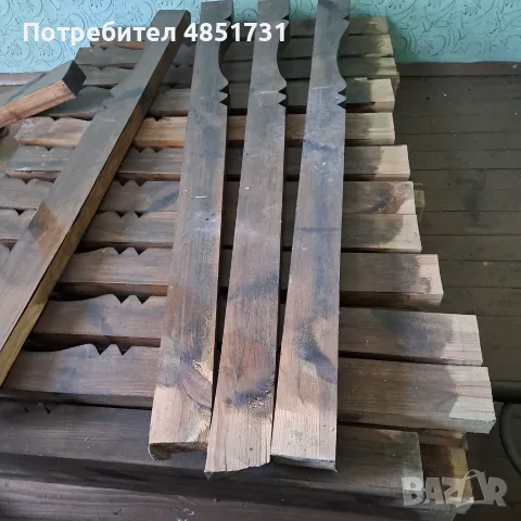 Дървени конзоли за стреха., снимка 6 - Строителни материали - 55966580