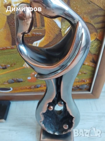 КРАСИВА СКУЛПТУРА ПЛАСТИКА , снимка 4 - Антикварни и старинни предмети - 51317974