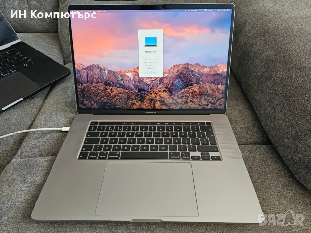 Продавам MacBook Pro 16" late 2019 i9 32 512, снимка 1