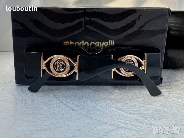 Roberto Cavalli дамски слънчеви очила правоъгълни, снимка 10 - Слънчеви и диоптрични очила - 44913901