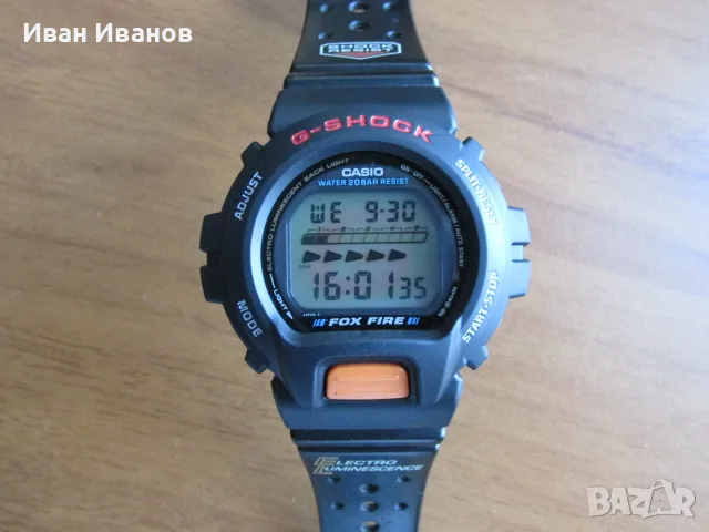 Casio DW-6600B G-SHOCK FOX FIRE Made in Japan Касио нов безел 