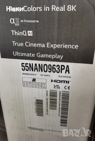 LG 55NANO963PA 8K UHD, снимка 2 - Телевизори - 52260857