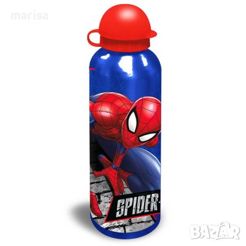 Алуминиева бутилка Spiderman, 500ml, асорти 8435507872560, снимка 2 - Други - 41823668