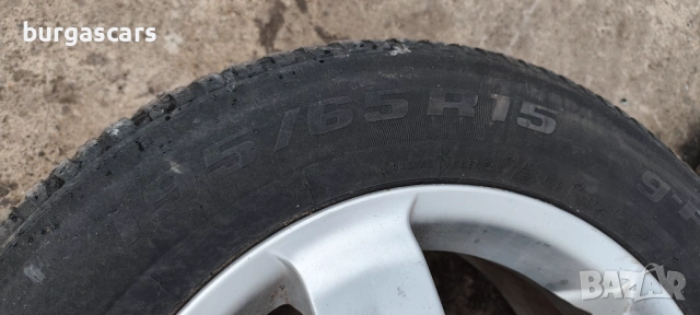 Алуминиеви джанти с гуми 195/65/15 Opel Vectra C  , снимка 6 - Гуми и джанти - 53042455
