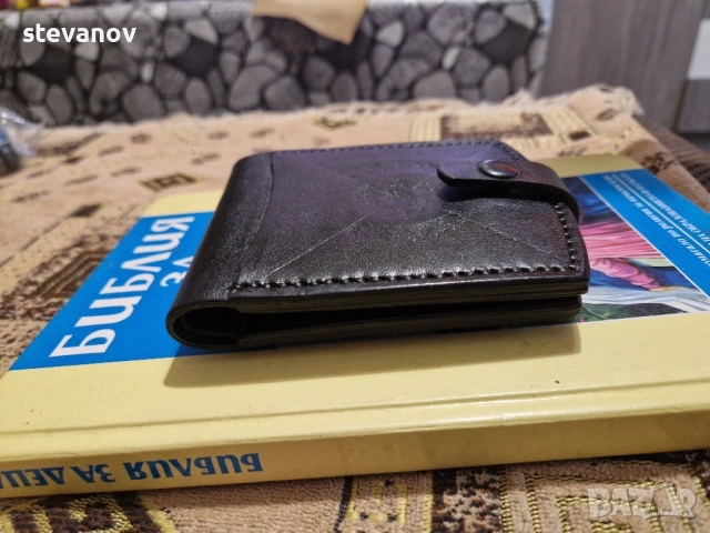 портфейл модел елипс телешка кожа оргинал, снимка 8 - Портфейли, портмонета - 53163566