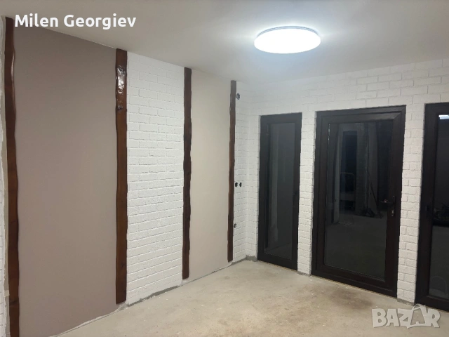 Предлагам направа на мазилка тип Тухлички  за вътрешно и външно облицовка на стени , колони ,барбек , снимка 5 - Облицовки - 53486996