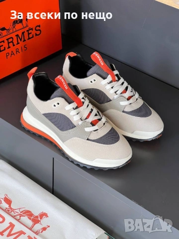 Hermes Мъжки Маратонки👟Мъжки Спортни Обувки Хермес - Налични Различни Цветове Код SK1106, снимка 6 - Маратонки - 53794514