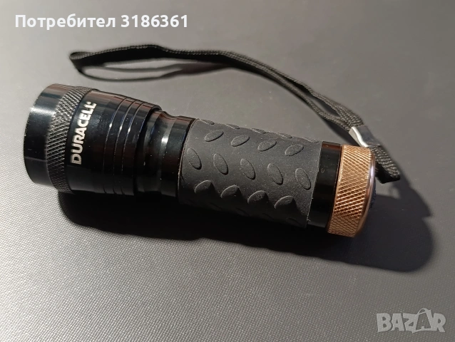 Duracell фенерче компакт метал.супер