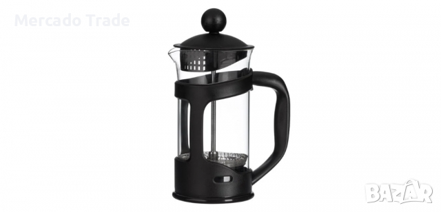  Френска преса за кафе Mercado Trade, 350мл, Черен 