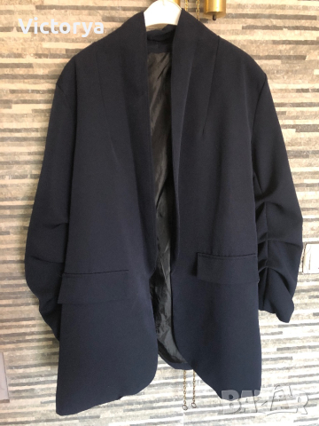 Дамски блейзър - тъмно син