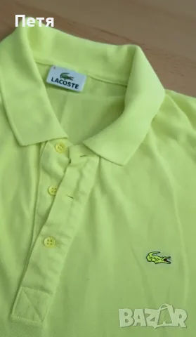 Мъжка блуза с къс ръкав  LACOSTE, снимка 6 - Тениски - 56085816