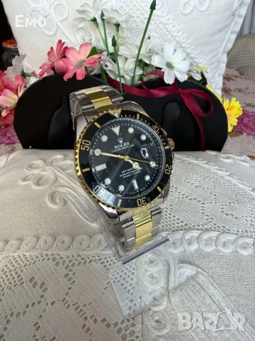 Нов Rolex – Стилен Дамски, Мъжки часовник, подходящ за двата пола., снимка 2 - Луксозни - 55777305