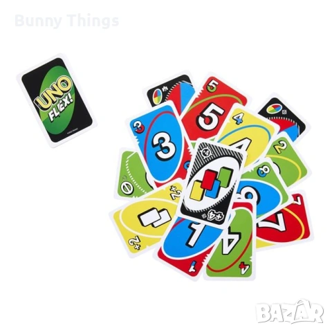 Настолна игра “UNO Flex“ карти - “Mattel“, снимка 4 - Игри и пъзели - 53410302