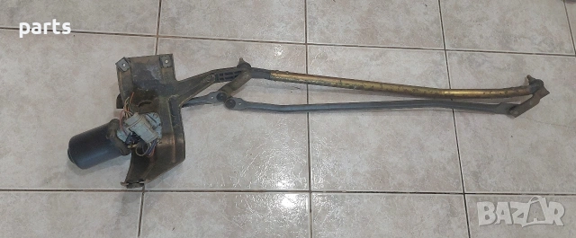 Механизъм и Моторче Предни Чистачки Рено 19, снимка 2 - Части - 53104334