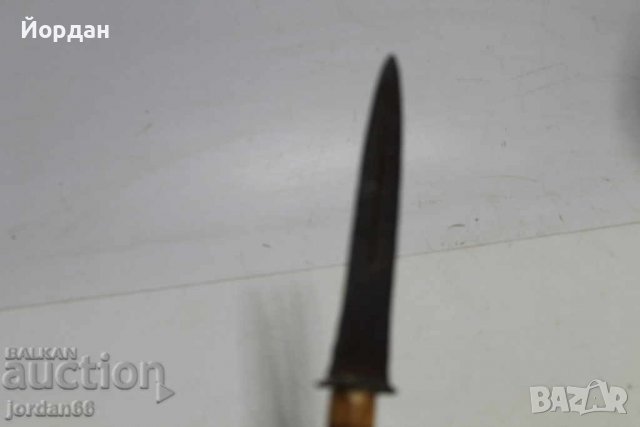 Кама с кокалена дръжка , снимка 5 - Антикварни и старинни предмети - 39076729