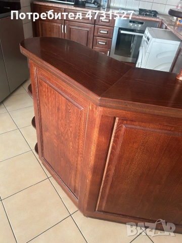 Кухня масив с бар , снимка 4 - Кухни - 53843002