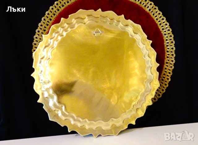 Бронзов поднос Тутанкамон. , снимка 6 - Антикварни и старинни предмети - 41645599