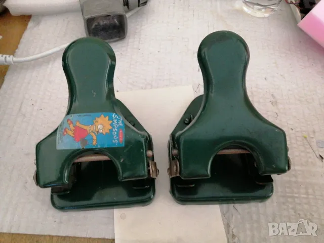 Ретро, български перфоратор за хартия, снимка 6 - Антикварни и старинни предмети - 50360926