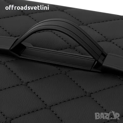 Черно с черно органайзер за багажник кутия за съхранение 40x30x30 см, снимка 5 - Аксесоари и консумативи - 50156216