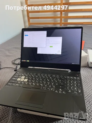 ASUS TUF Gaming A15, добро състояние, снимка 6 - Лаптопи за игри - 56007859