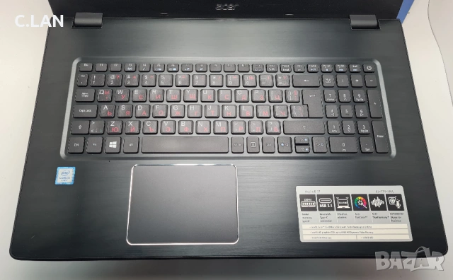 Acer Aspire E 17 E5-774 i5 6200U/8GB/128SSD/1TB HDD, снимка 9 - Лаптопи за дома - 53730749