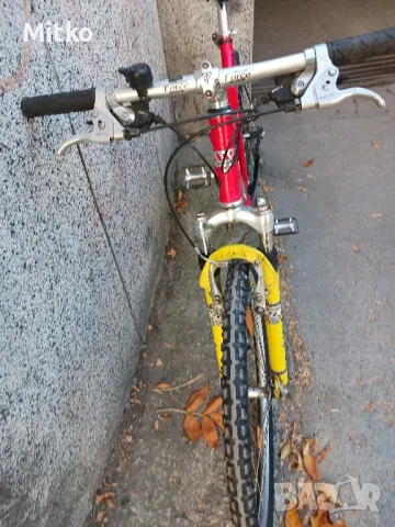 26цола алуминиев велосипед с 24скорости палцови команди усилени капли амортисьори предни и заден , снимка 9 - Велосипеди - 47896999