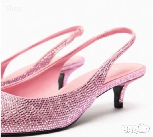 👡 ТОП НАХОДКА ! Сандали на ток на Zara , снимка 8 - Сандали - 53806275