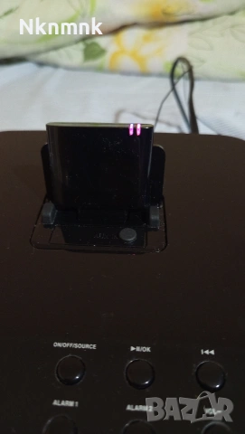 Док станция с радио часовник и блутут , снимка 10 - Радиокасетофони, транзистори - 53144892