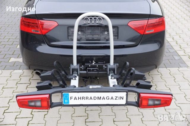 Сгъваем багажник за велосипеди за теглич Westfalia Bikelander