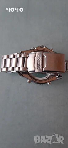 Сейко хронограф -Корпус,верижка ,стъкло без заден капак, снимка 3 - Други - 53611104