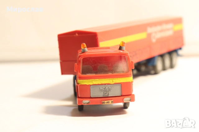 WIKING H0 1/87 MAN KАМИОН РЕТРО МОДЕЛ TIR, снимка 3 - Колекции - 53732618