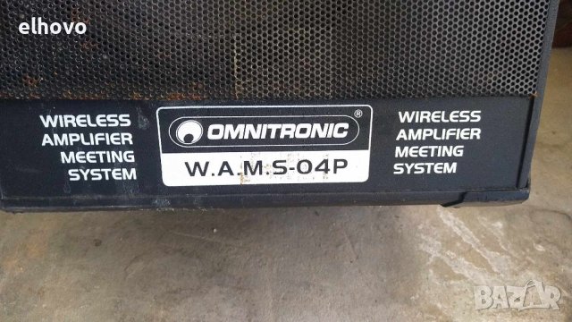 Преносима озвучителна система OMNITRONIC WAMS-04P, снимка 5 - Аудиосистеми - 41919551