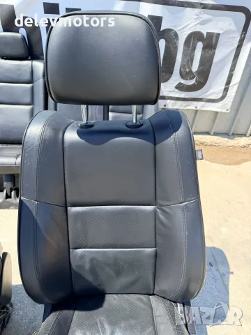 Кожен салон електрически с подгрев седалки кожени от Jeep Grand Cherokee WK2 3.6i, снимка 8 - Части - 56240313