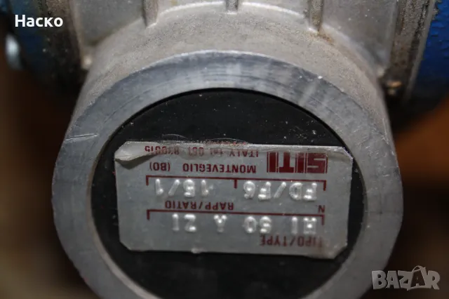 Мотор-редуктор SITI 0.37 kW | i=450 | 3.1 об./мин | електромотор с редуктор, снимка 7 - Други машини и части - 50161821