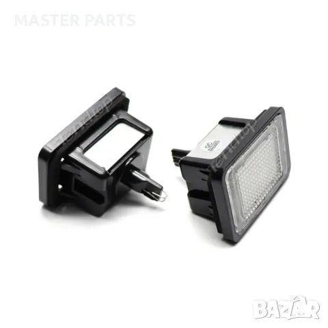 LED плафони заден регистрационен номер Mercedes GLK X204 07-15, снимка 4 - Части - 47708415