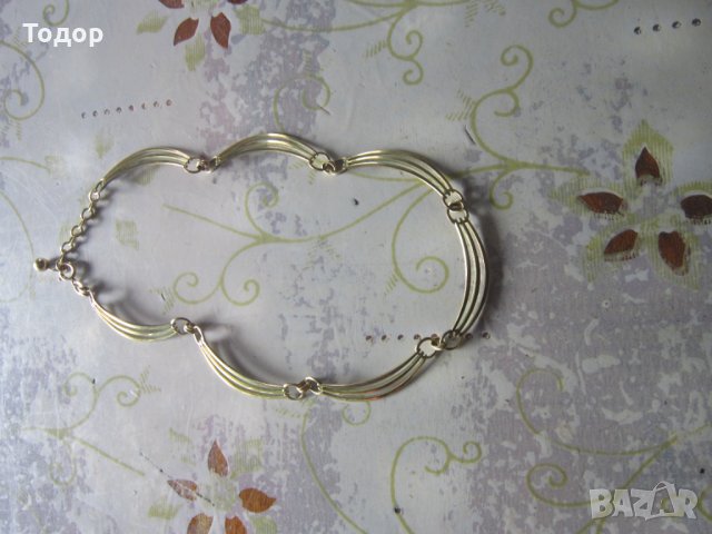 Невероятно позлатено колие гердан Америк кв, снимка 5 - Колиета, медальони, синджири - 34788744