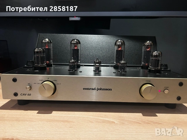 Conrad-Johnson cav-50 , снимка 5 - Ресийвъри, усилватели, смесителни пултове - 53499989
