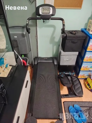 Магнитна бягаща пътека Everfit TFK Slim Mag – Като нова!, снимка 5 - Фитнес уреди - 56299003