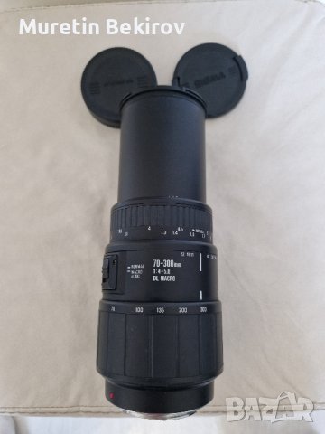 SIGMA 70-300mm/1:4.5.6 DL MACRO, снимка 2 - Обективи и филтри - 39381671