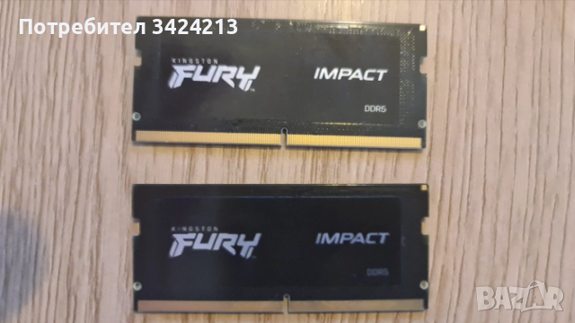 RAM памет 32GB (2X16GB) DDR5 , 5600 so-dimm Kingston Impact, снимка 2 - RAM памет - 53757466