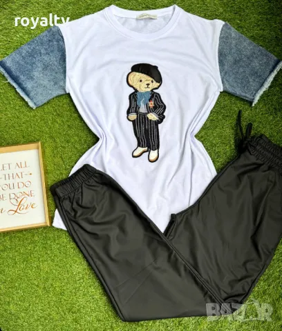 Памучни дамски комплекти , снимка 4 - Спортни екипи - 49754825