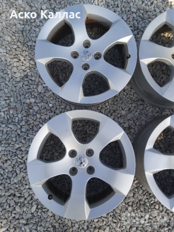 4x108..17.цола 7.5j Пежо, снимка 2 - Гуми и джанти - 51835935