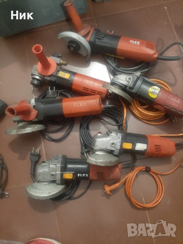 Ъглошлайфи и машина за водно полиране FLEX