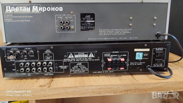 ресивър и дек JVC, снимка 7 - Декове - 53824302