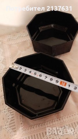 НОВИ ! Черни КУПИЧКИ - Аркопал , снимка 2 - Чинии - 38834942