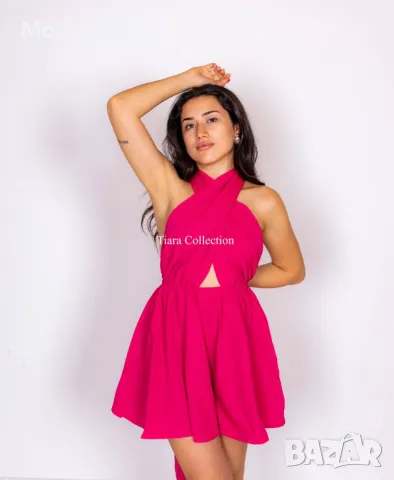 Дамска рокля в различни цветове , снимка 5 - Рокли - 48077378