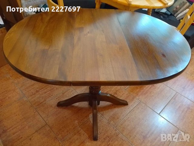 Маса Ф 80 кухненска разтегателна