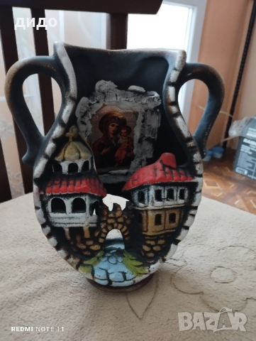 Декоративна делвичка с Богородица сувенир 