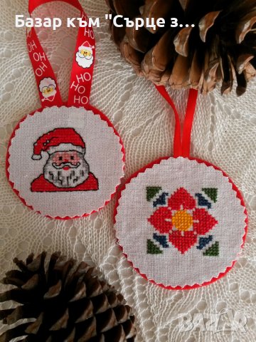 Коледни бродерии с животни, шевици - 1, календари, снимка 5 - Коледни подаръци - 42588946