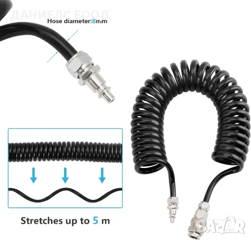 Пистолет за въздух с накрайници (универсален), снимка 4 - Аксесоари и консумативи - 47359003
